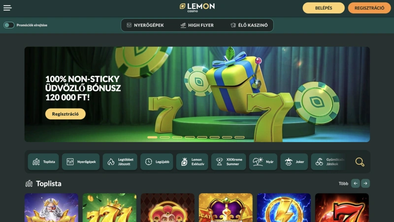 Lemon Casino Hungary